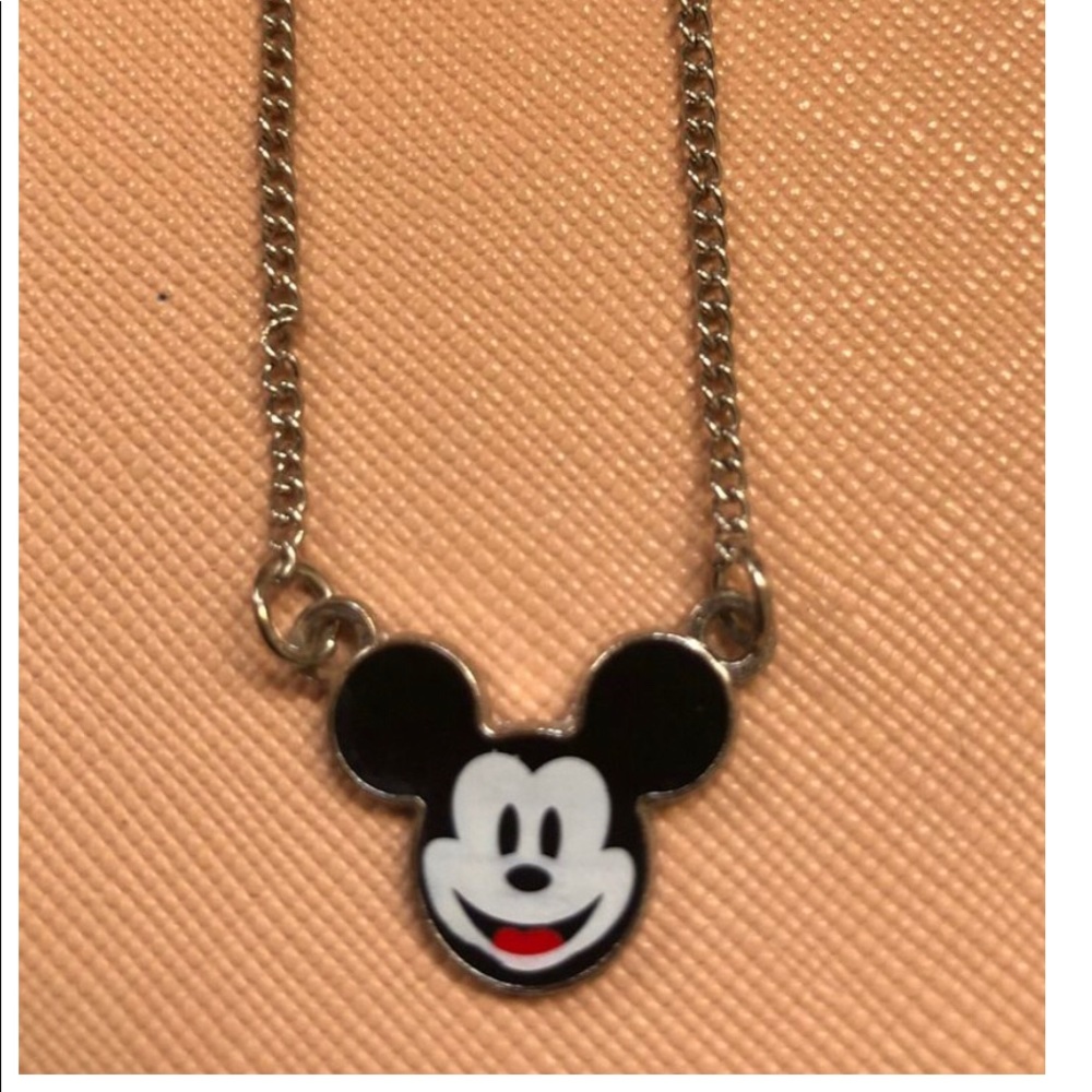 Mickey Mouse necklace .